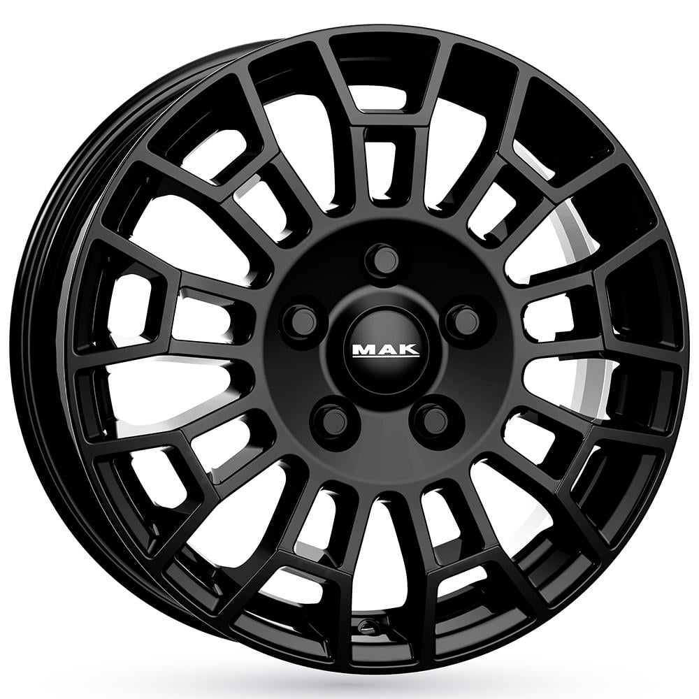 Mak Nomad 7.5x18 5x114.3 ET38 66.1 Schwarz verspiegelt Felge