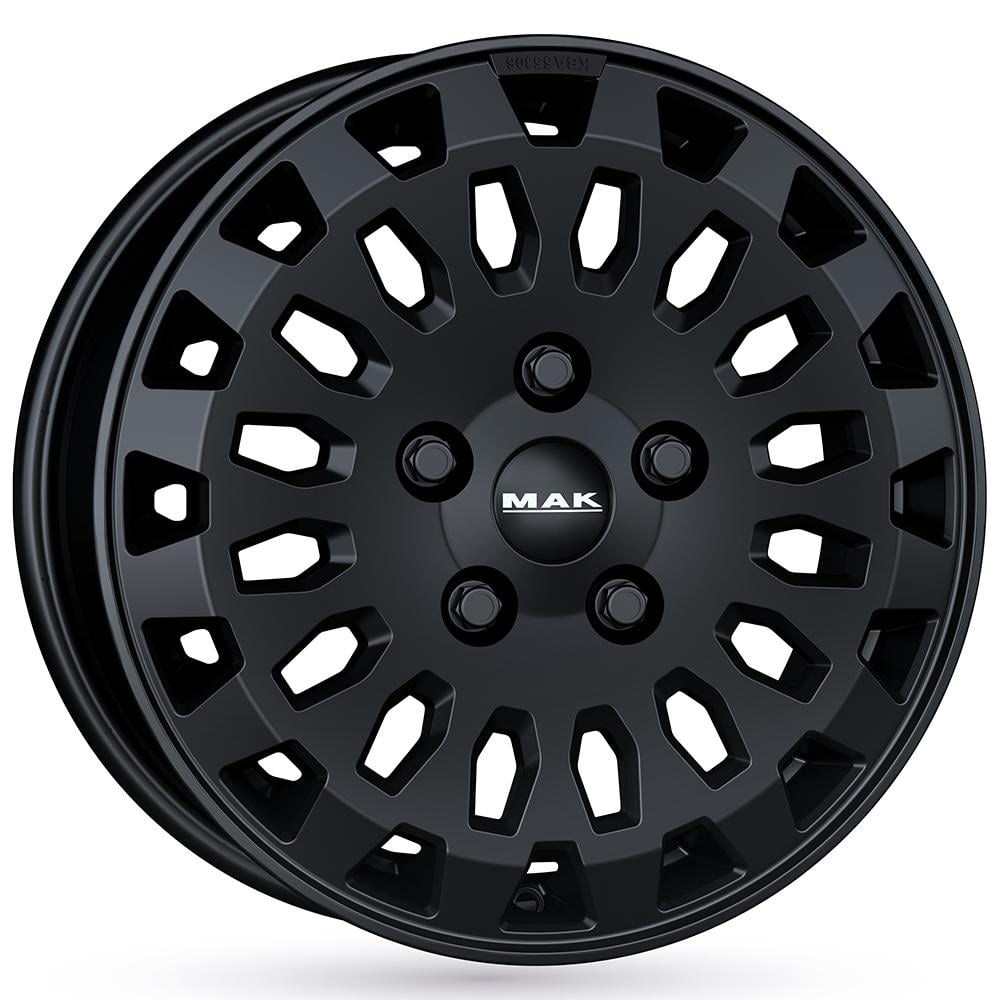 Mak Overland 7.0x17 5x118 ET62 71.1 Schwarz matt Felge