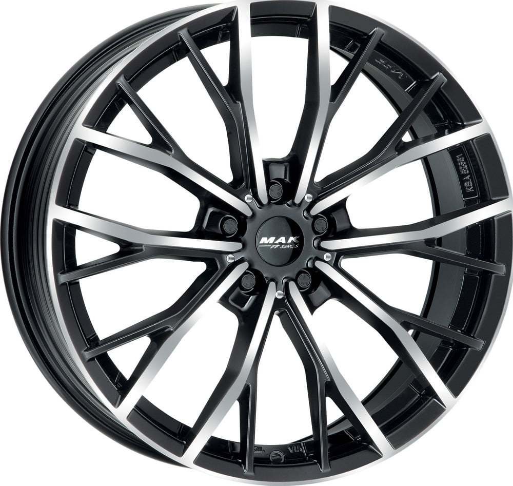 Jante Mak Prime-FF NOIR BRILLANT FACE POLIE