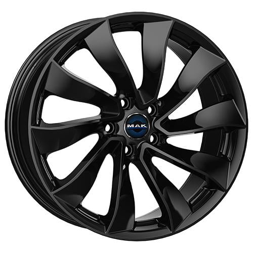 Mak Solar 8.5x18 5x114.3 ET38 64.1 Schwarz verspiegelt Felge