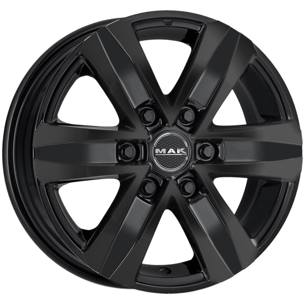 Mak Stone6 T 8.0x18 6x139.7 ET30 100.1 Schwarz matt Felge