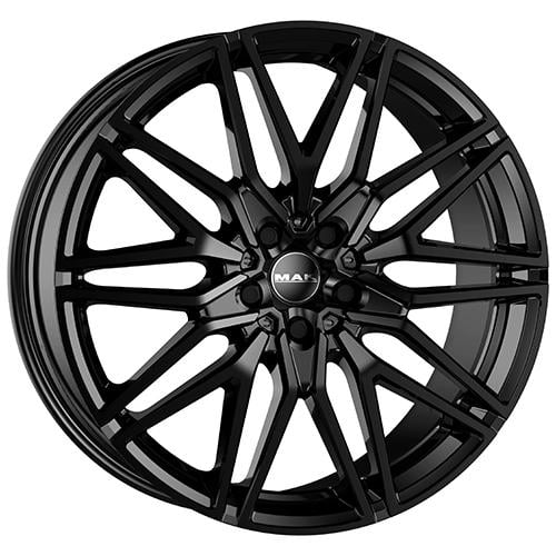 Mak Sturm 9.0x22 5x112 ET25 66.6 Schwarz verspiegelt Felge