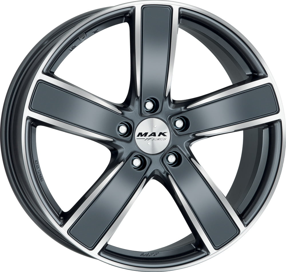 Jante Mak Turismo FF GUN METAL FACE POLIE
