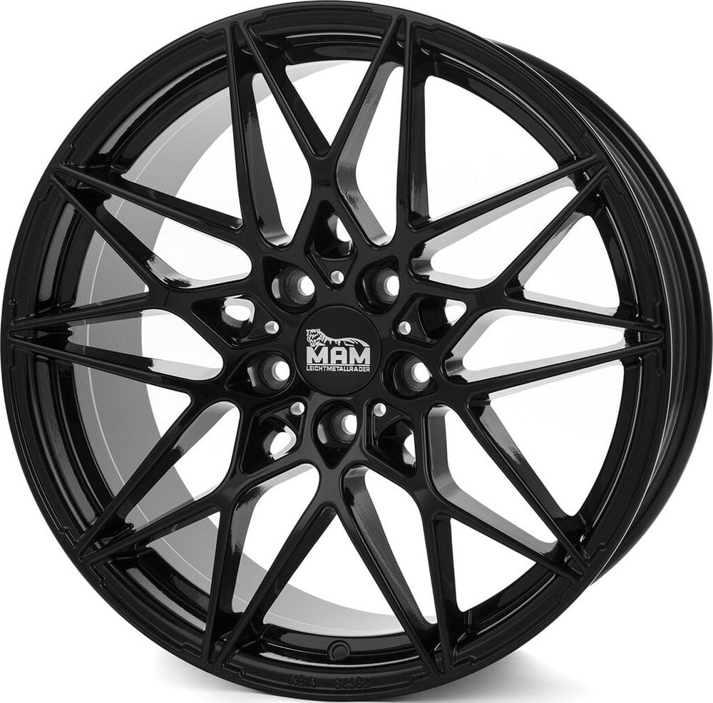 Jante Mam Felgen B2N 8.5x19 5x112 ET30 72.6 Noir verni