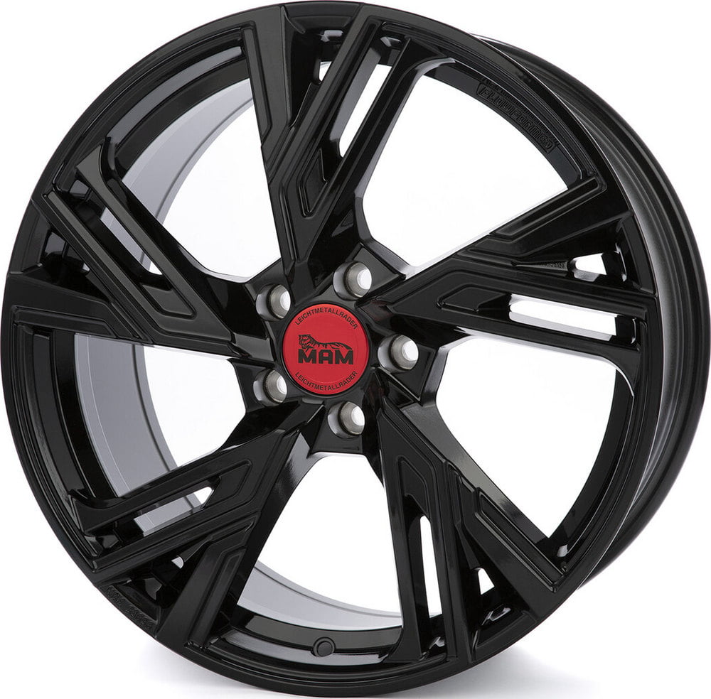 Mam Felgen MamRS5 8.5x19 5x114.3 ET40 72.6 Lack-schwarz Felge