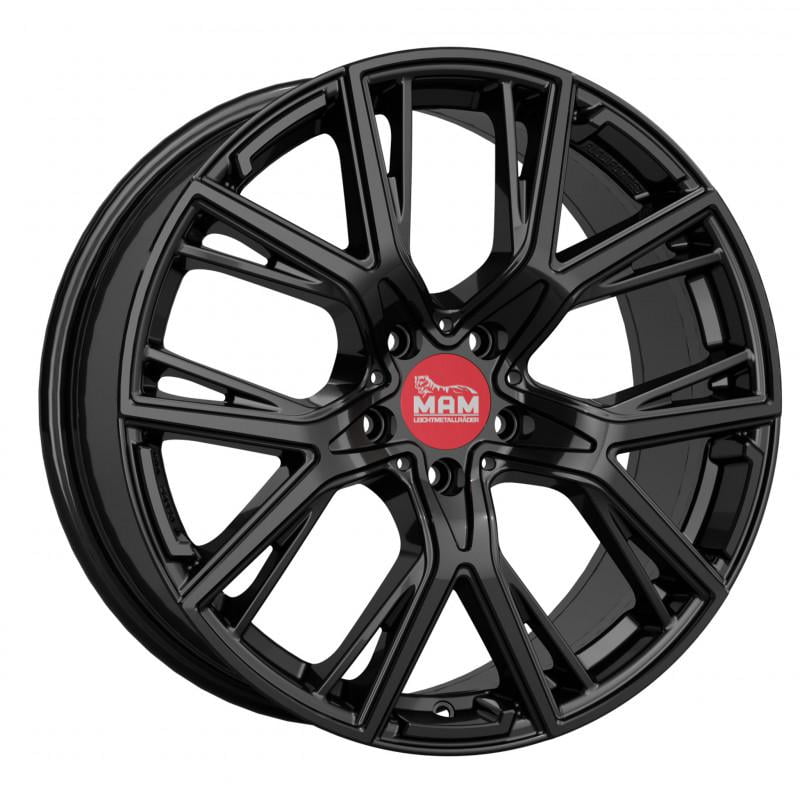 Mam Felgen B4 8.5x19 5x114.3 ET40 72.6 Zwart vernist velg