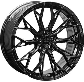 Jante Monaco FF3 8.5x19 5x112 ET45 66.5 Noir glace