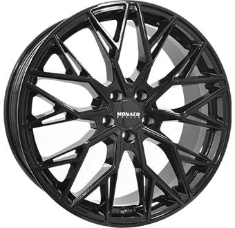 Jante Monaco GP15 8.0x18 5x112 ET44 66.6 Preto glacÉ
