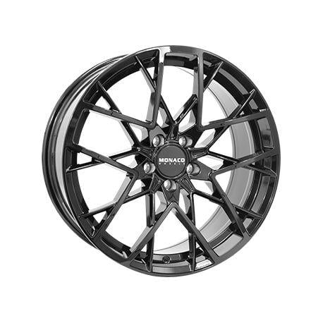 Monaco GP9 8.5x19 5x120 ET40 72.6 Schwarz verspiegelt Felge