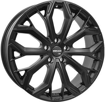 Monaco GPC17 8.0x19 5x114.3 ET45 67.1 Mat black rim