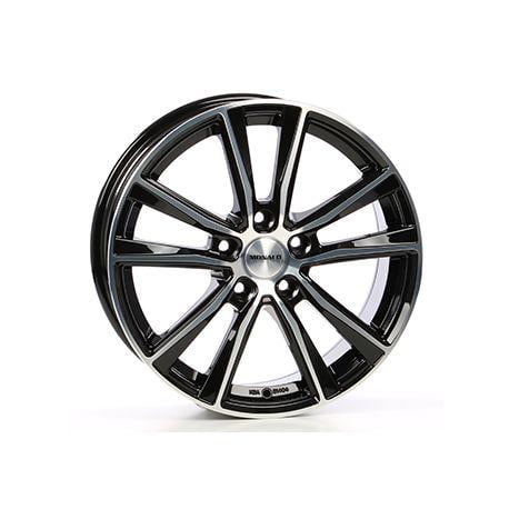 Monaco MC6 velg ZWART GEPOLIJST VLAK
