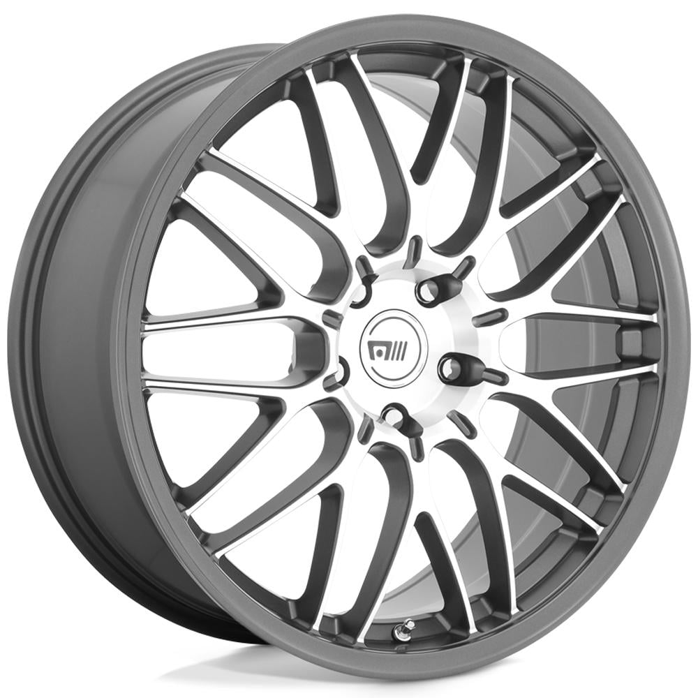 Motegi CM10 velg GRIJS GEPOLIJST VLAK