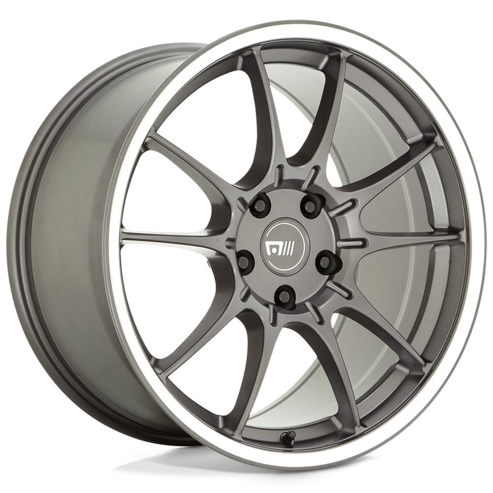 Cerchi Motegi SS5 GUN METAL MACHINED FACE