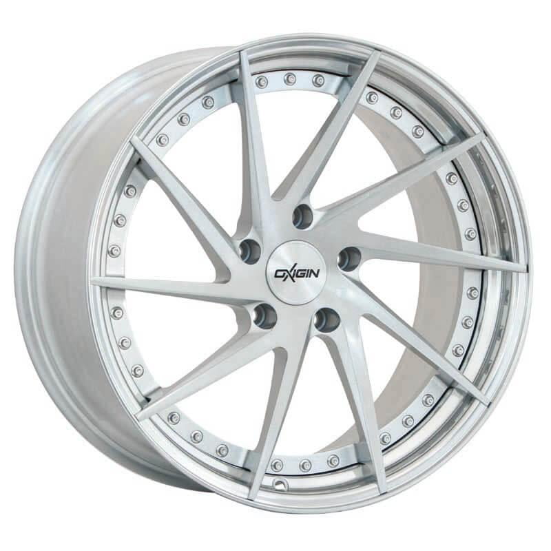 Jante Oxigin MP1 9.0x21 5x112 ET35 66.6 Argent face polie
