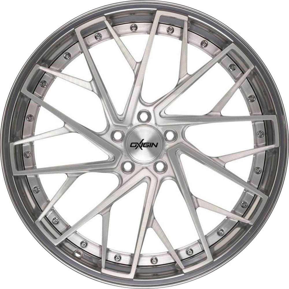 Jante Oxigin MP5 9.0x21 5x112 ET44 66.6 Argent face polie