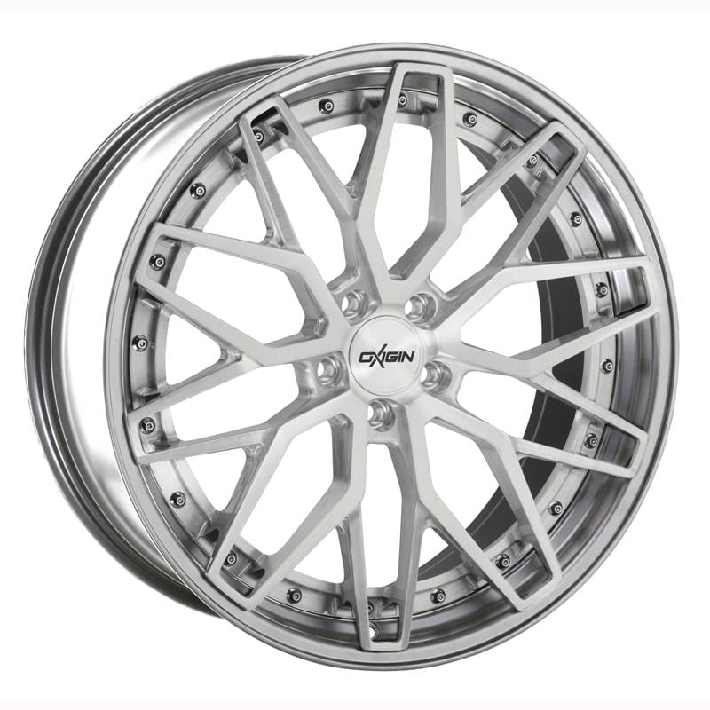 Oxigin MP6 9.0x20 5x108 ET45 63.4 Zilver gepolijst vlak velg