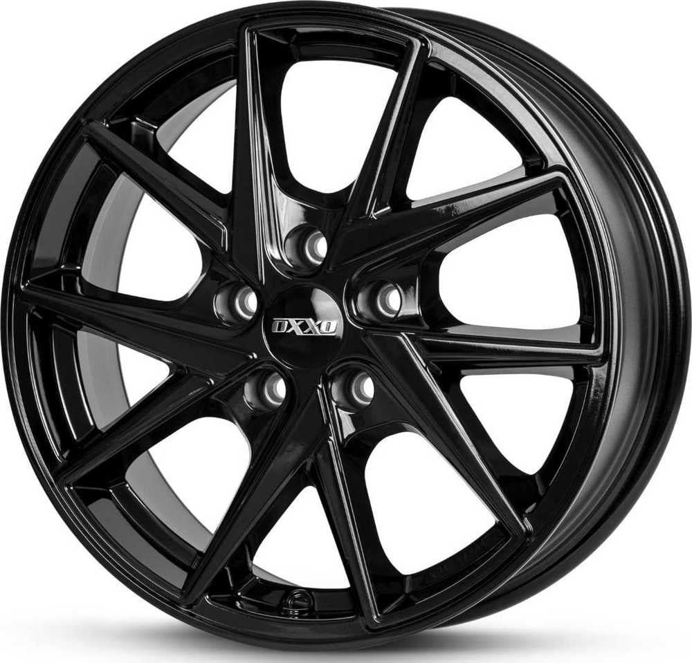 Oxxo Crow Black 6.0x15 5x100 ET35 63.4 Schwarz verspiegelt Felge