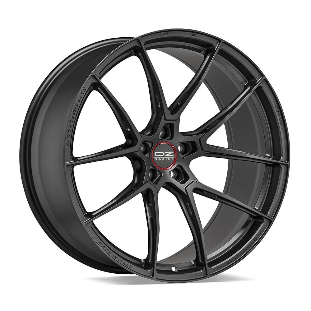 OZ Estrema Forgiata 10.5x21 5x112 ET20 66.6 Schwarz matt Felge