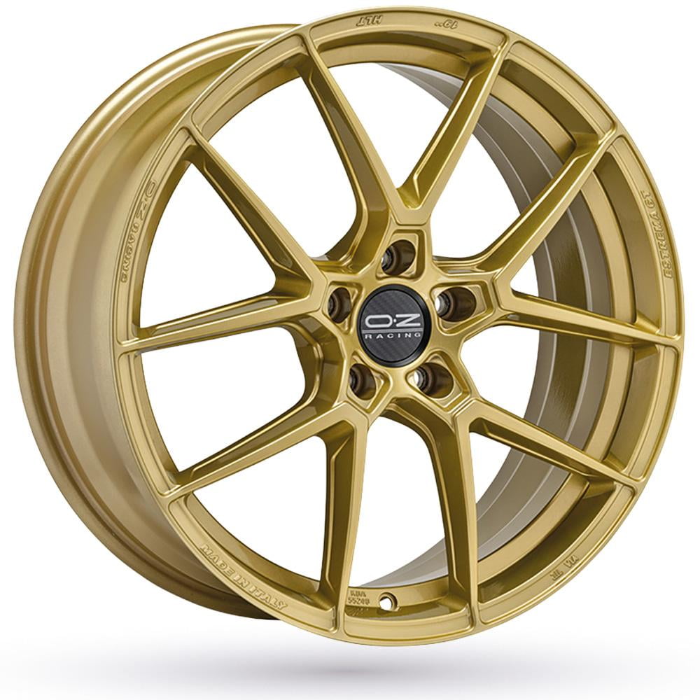 OZ Estrema GT HLT 8.0x18 5x114.3 ET45 75 Gold Felge