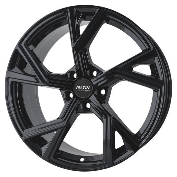 Platin P100 9.0x20 5x112 ET33 66.5 Schwarz Felge