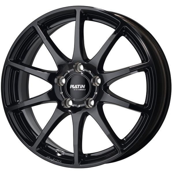 Platin P113 9.0x19 5x112 ET30 66.5 Schwarz Felge