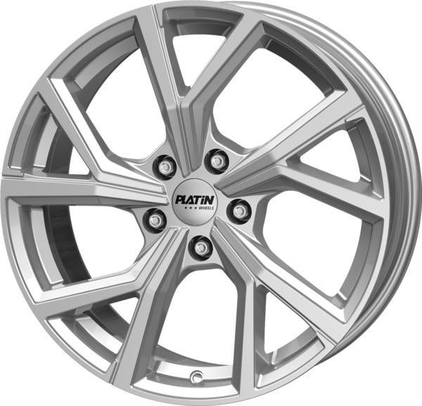 Jante Platin P115 7.5x18 5x108 ET44 65.1 Argent brillant