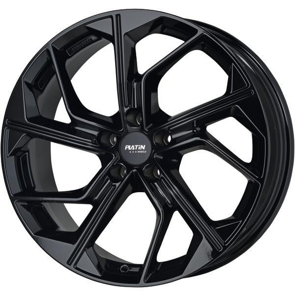 Platin P116 8.0x18 5x112 ET35 66.6 Schwarz verspiegelt Felge