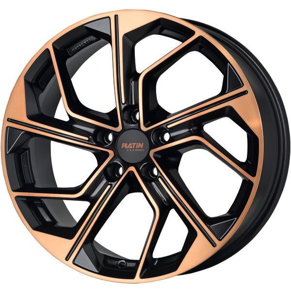 Jante Platin P116 NOIR FACE POLIE BRONZE