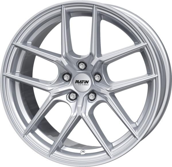 Platin P122 7.5x18 5x114.3 ET40 72.6 Silver rim