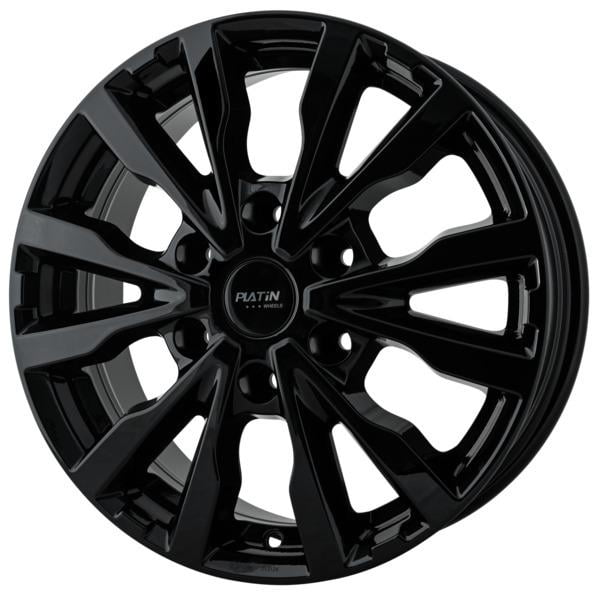 Jante Platin P86 7.0x17 5x112 ET46.4 66.6 Noir glace