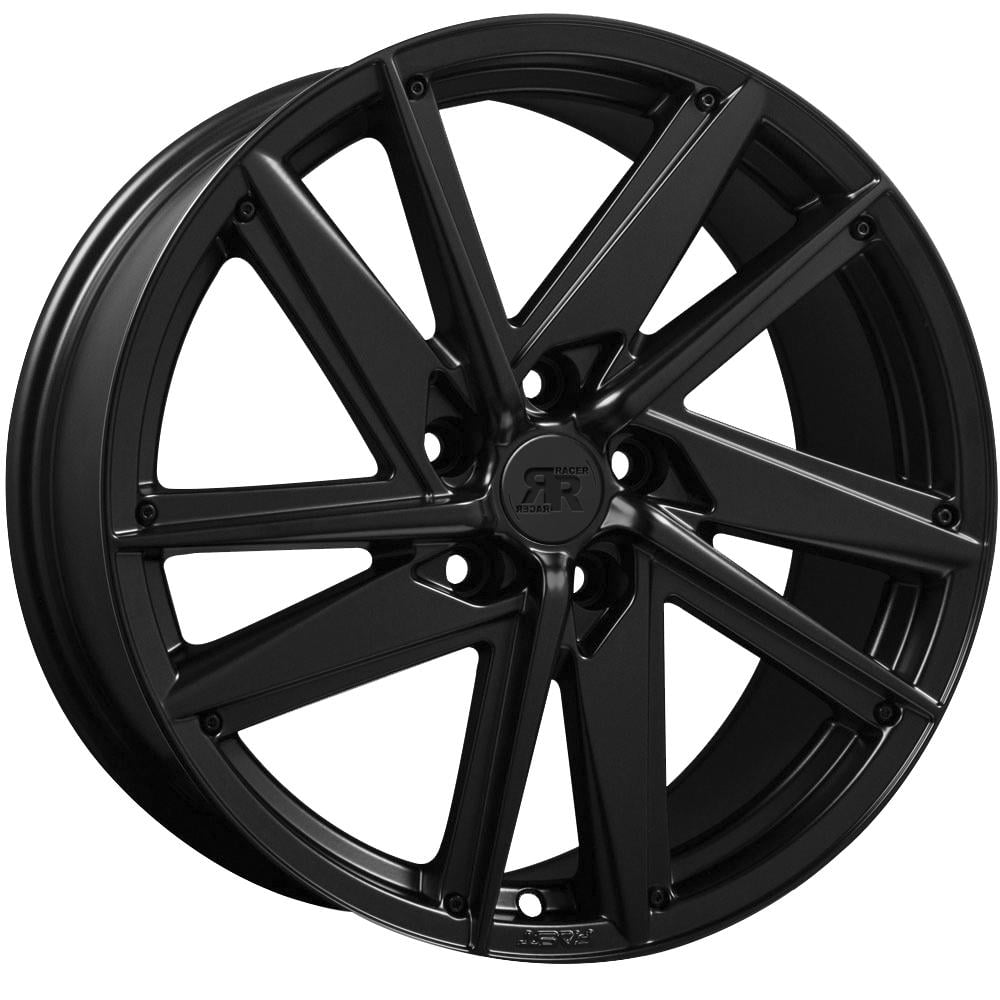 Racer Ev01 7.0x17 5x112 ET45 66.5 Zwart velg