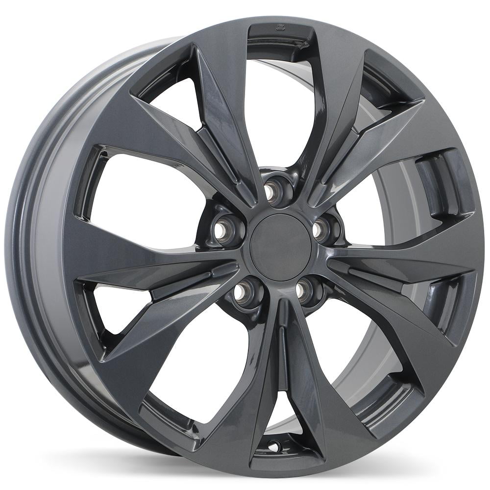 Jante Replika R192 7.0x17 5x114.3 ET45 64.1 Gun metal brillant