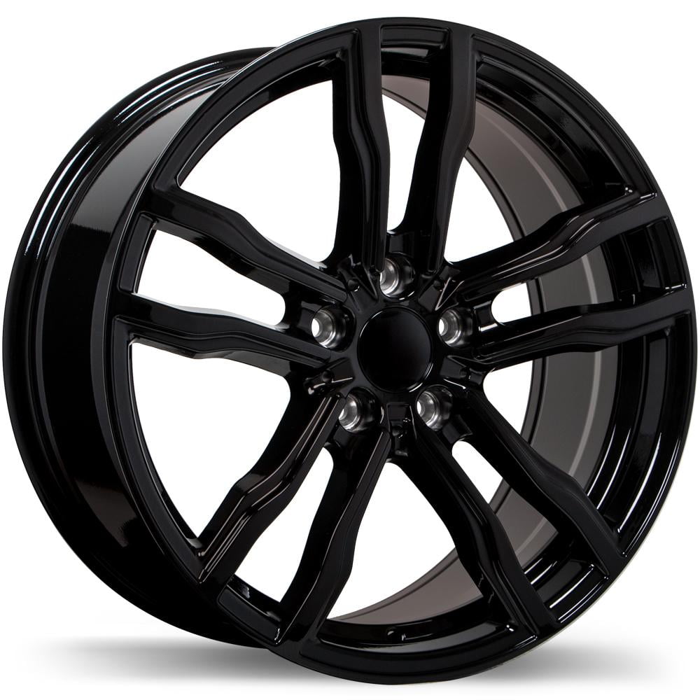 Replika R200 8.5x18 5x120 ET42 74.1 Gloss black rim