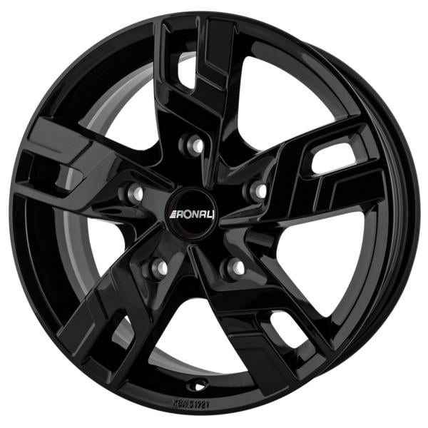 Ronal R64 velg GELAKT ZWART