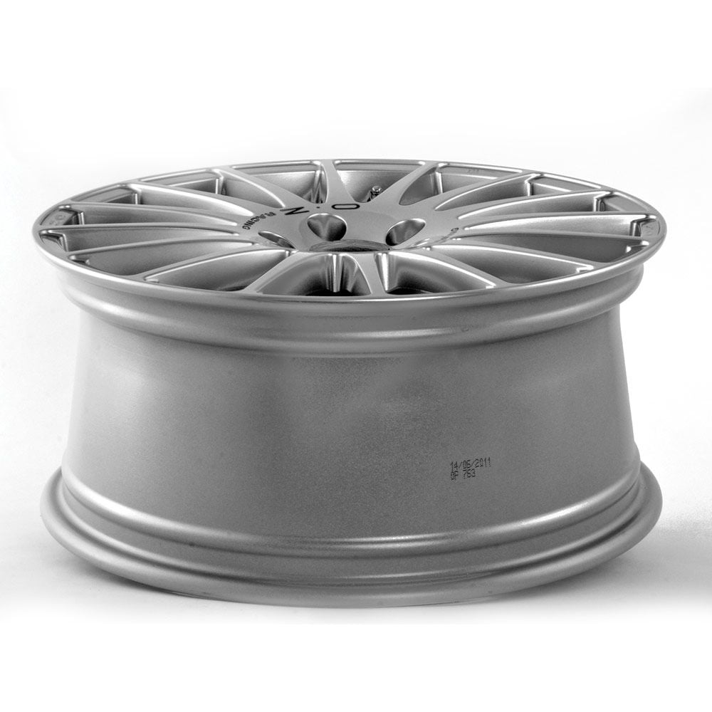 OZ Superturismo GT PLATA LETRADO NEGRO