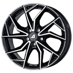 Cerchi Alutec ADX.02 8.0x19 5x108 ET48 63.4 Glossy black polished face
