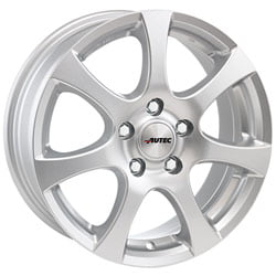 Autec Zenit 5.5x14 4x100 ET43 60.1 Silber Felge