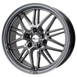 Brock B28 Felge CHROM SILBER