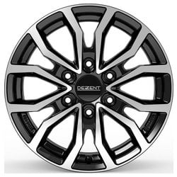 Jante Dezent KC Dark Jante Dezent KC Dark 6.5x16 6x120 ET50 74.6 Noir face polie