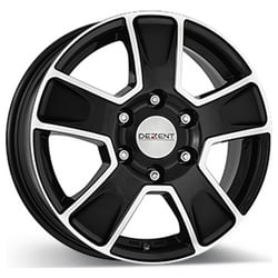 Jante Dezent Van Dark Jante Dezent Van Dark 6.5x16 6x130 ET62 84.1 Noir face polie