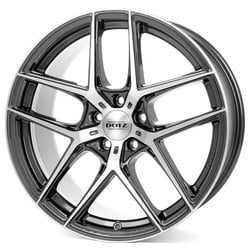 Jante Dotz Lagunaseca Dark 9.0x20 5x112 ET40 70.1 Gun metal face polida