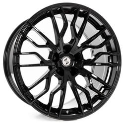 Eta Beta Medusa 9.5x21 5x130 ET46 71.5 Gelakt zwart velg
