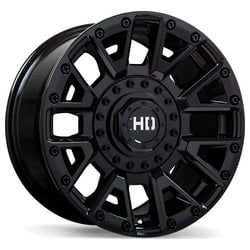 Fast HD KNUCKLES rim Gloss Black