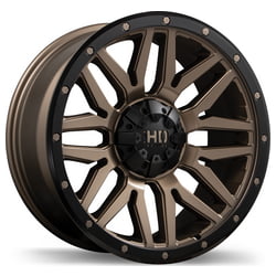 Fast HD MENACE rim Satin bronze with black rim