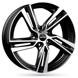 Jante GMP Arcan NOIR BRILLANT FACE POLIE