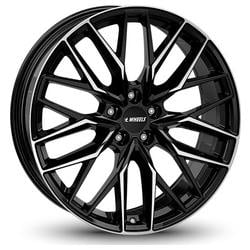 IT Wheels XANA velg ZWART GEPOLIJST VLAK