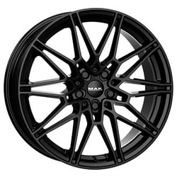 Mak Koenig 7.5x17 5x112 ET41 66.6 Schwarz verspiegelt Felge