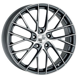Jante Mak Monaco-D GUN METAL FACE POLIE