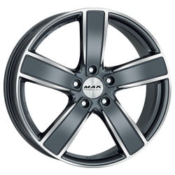 Jante Mak Turismo FF Jante Mak Turismo FF GUN METAL FACE POLIE