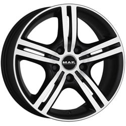 Jante Mak Veloce NOIR BRILLANT FACE POLIE